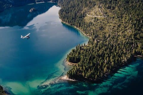 Lake Tahoe Emerald Bay Airplane Tour