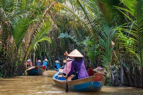 Von Ho-Chi-Minh-Stadt : Mekong-Delta Entdeckungstour in kleiner Gruppe