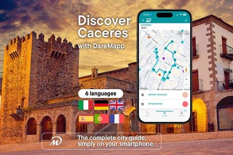 TOP Cáceres: Privé rondleiding met gids via je mobiele telefoon