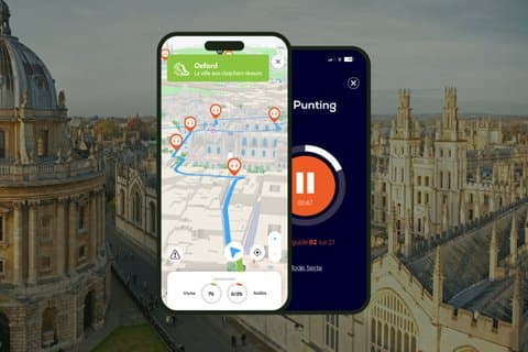 2-timers audioguidet byvandring i Oxford med 26 lydkommentarer