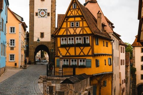 Medieval Towns of Bavaria Romantisk vei Privat dagstur
