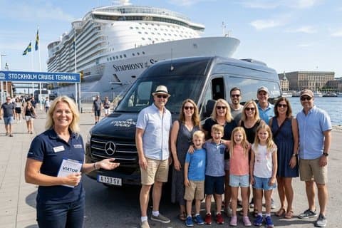 Stockholm Hoogtepunten VIP tour per privé touringcar/bus en Gids