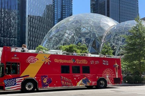 Stadtrundfahrt Seattle HOHO Bus und Schleusen oder Hafenrundfahrt