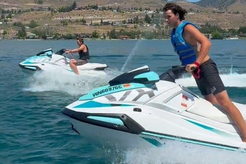 Calgary 1 hour Jet Ski Rental at Chestermere Lake
