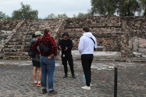 Privé Teotihuacan-piramides met archeoloog