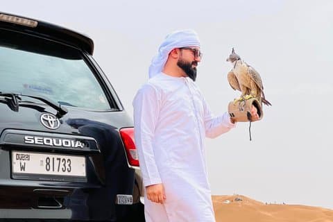 4 timmars Desert Safari Dune Bashing Camel Ride och Sand Boarding