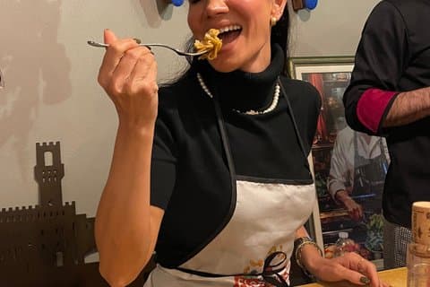 Glutenfri pastaklass Florens med gränslöst vin