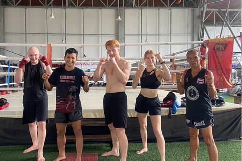 Cours de Muay Thai Junior à Chiang Mai avec Expert