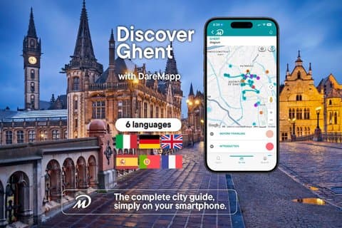 TOP Ghent: Visita guiada privada com seu celular