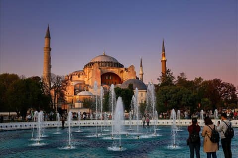 Istanbul Avondwandeling: Blauwe Moskee, Hagia Sophia
