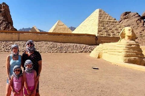 Sharm El Sheikh Quad Tour to Mini Egypt Park with Camel Ride