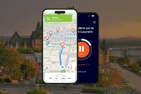 Quebec City Walking Tour 1h45 and 24 Audio Comments