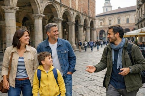 Mailand Private benutzerdefinierte Familienwanderung mit Einheimischen