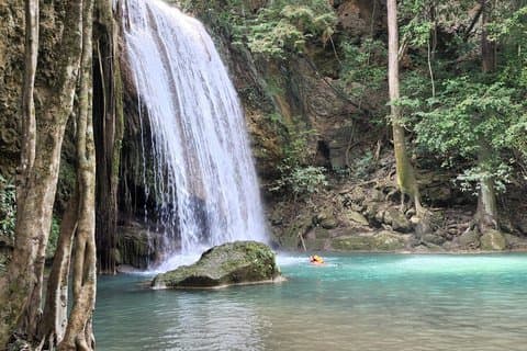 Exclusive Kanchanaburi Highlights & Erawan Waterfall Day Trip