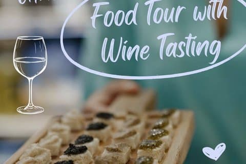 Food Tour with Wine Tasting in Nice Old Town