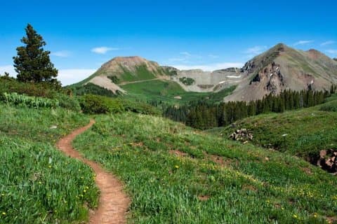Aventura de 4 dias guiada de mountain bike no Colorado Trail
