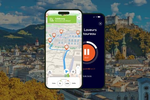 Audioguidet byvandring i Salzburg: 1 time og 45 minutter og 24 kommentarer