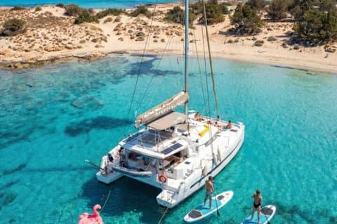 Luxury Yacht Escape from Ierapetra with Transfer & Meals Included