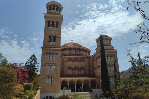 Aegina Agios Nektarios Monastery and Paliachora Tour