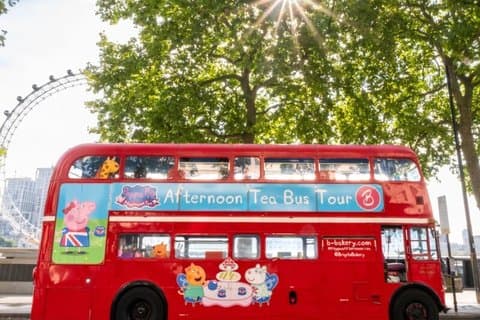 Peppa Pig Nachmittagstee London Bustour