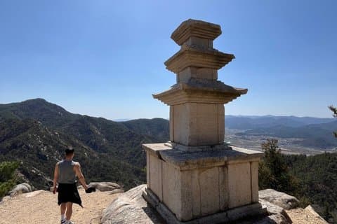 Hidden Buddhist Trails of Gyeongju – Namsan Hike with Ryan