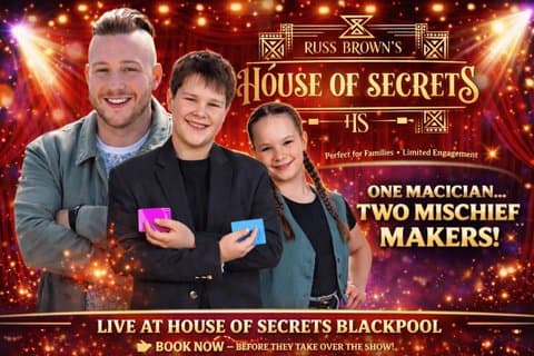 ある魔術師が… BGTのライランド・ペティと2人のいたずらっ子