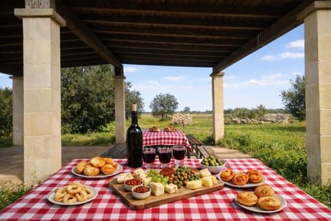 Lecce elcykeltur med picnic på landet i Salento