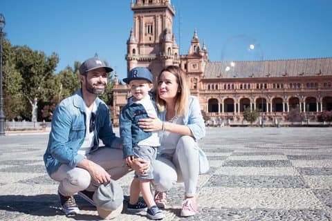 Un servizio fotografico a Siviglia