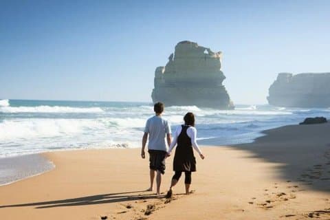 Stora Ocean Road dagstur tolv apostlar Loch Ard Gorge Melbourn