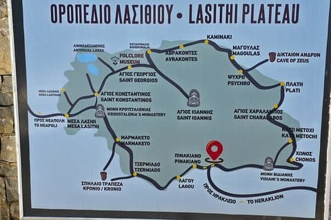 Private Tour Zeus Cave Lasithi Plateau Olivenmølle Frokost inkluderet