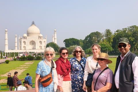 Från Delhi: Taj Mahal och Agra Tour med Gatimaan Express Train