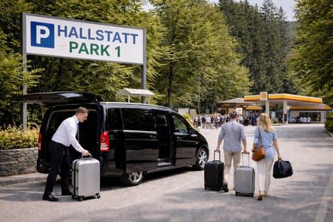 Salzburg nach Hallstatt Privattransfer