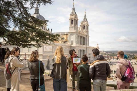 Madrid på fransk: historiske gater og monumenter