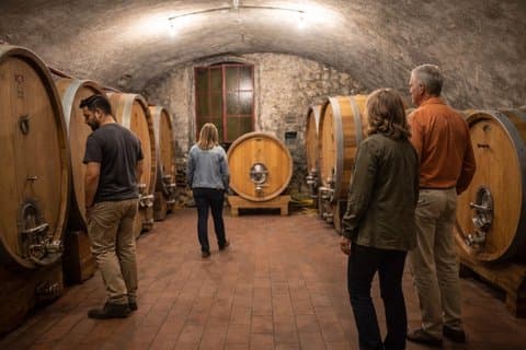 Amarone och Valpolicella vingårdstur med transport från Verona