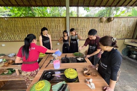 Ubud madlavningskursus: Autentisk balinesisk mad og markedsoplevelse