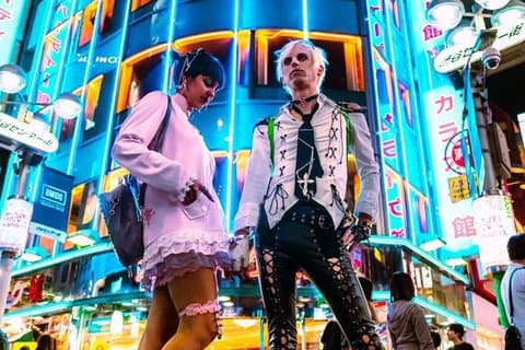 Tokyo Neon Night-fotografering i Shibuya