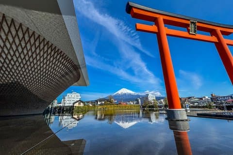 新幹線と車で行く富士山世界遺産プライベートツアー