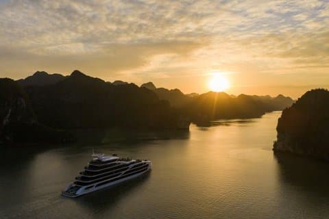 Diana luksus balkong cruise 2 dager 1 natt Halong og Lan Ha Bay