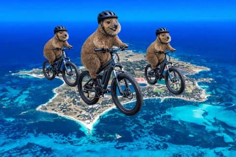 Wadjemup Tour Rottnest Island E Bike Adventure