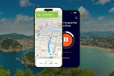 San Sebastian audioguidet byvandring (3 timer og 15 minutter, 26 kommentarer)