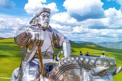 Genghis Khan Statue+TereljPark+TurtleRock+AryabalTemple Guided