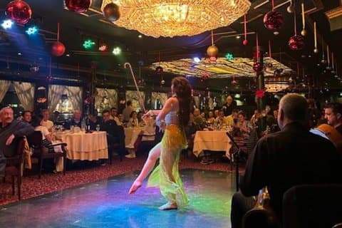 Cairo Nile Dinner Cruise Private Table Buffet Belly Dance Show