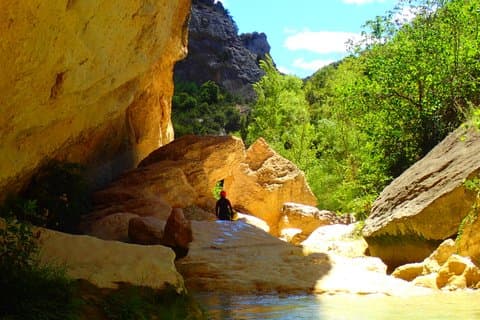 Barranquismo en Sierra de Guara con guía exclusivo