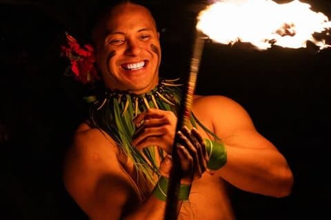 カウアイヒルトンガーデン旅館のワイルア・ヌイ・ルアウ