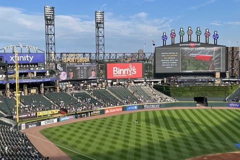 Chicago White Sox baseballkamp på Rate Field