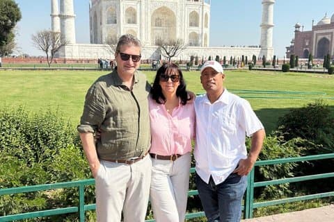 Private luxuriöse Taj Mahal & Agra Tagestour mit dem Auto von Delhi
