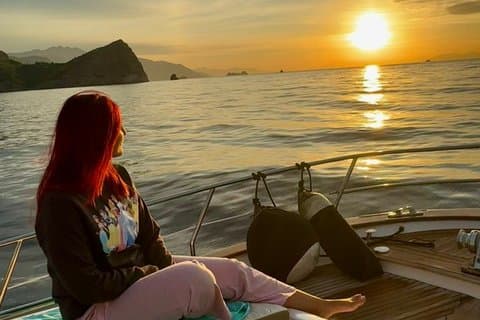 Et magisk øyeblikk: Capri's soloppgang