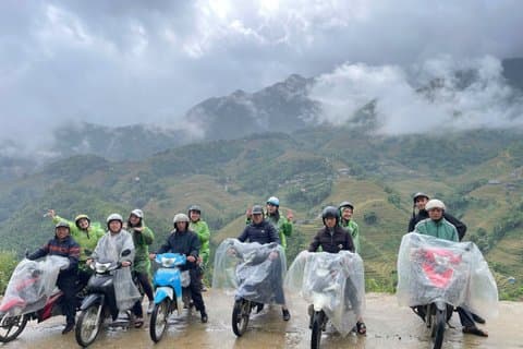 Sa Pa Excursão de 1 dia de moto e visita a aldeias remotas