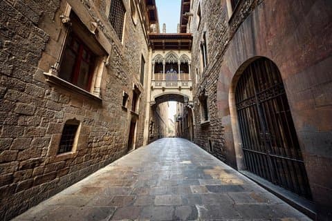 Visite à pied du quartier gothique de Barcelone et des Ramblas