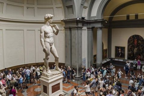 Billet For at se Michelangelo David Spring den generelle linje